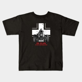 German 88 Flak Gun WWII classic Kids T-Shirt